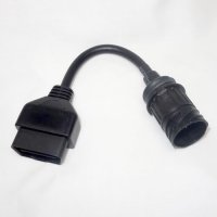 (imagen para) Cable Adaptador - GS-911 10-pin BMW macho a 16-pin OBD2 macho