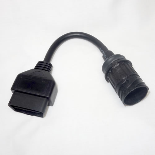 (imagen para) Cable Adaptador - GS-911 10-pin BMW macho a 16-pin OBD2 macho