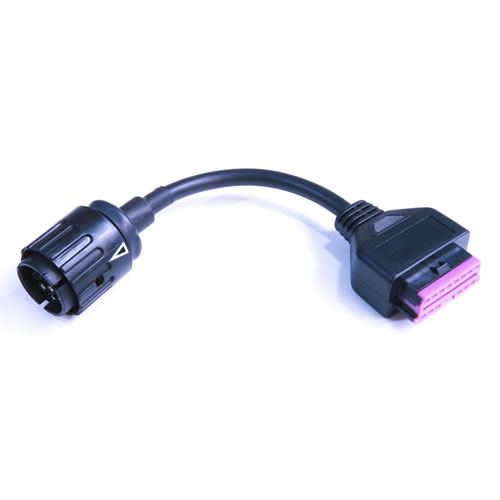(imagen para) Cable Adaptador - GS-911 16-pin OBD2 hembra a 10-pin BMW hembra