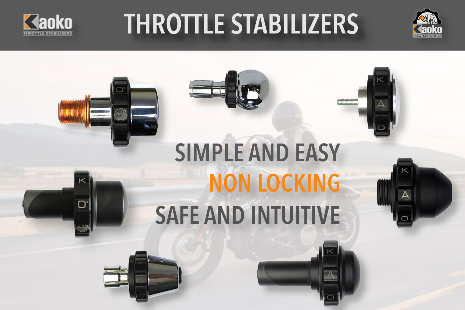 Kaoko Throttle Stabilisers
