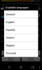 iQSE Quickshifter Easy app - languages